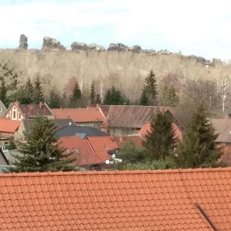 Lindenhof / Gastehaus An Der Teufelsmauer Hotel Thale Ngoại thất bức ảnh