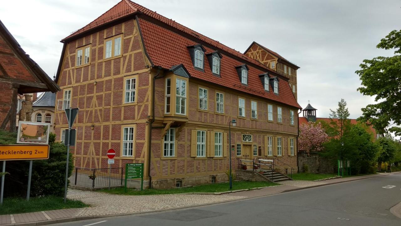 Lindenhof / Gastehaus An Der Teufelsmauer Hotel Thale Ngoại thất bức ảnh