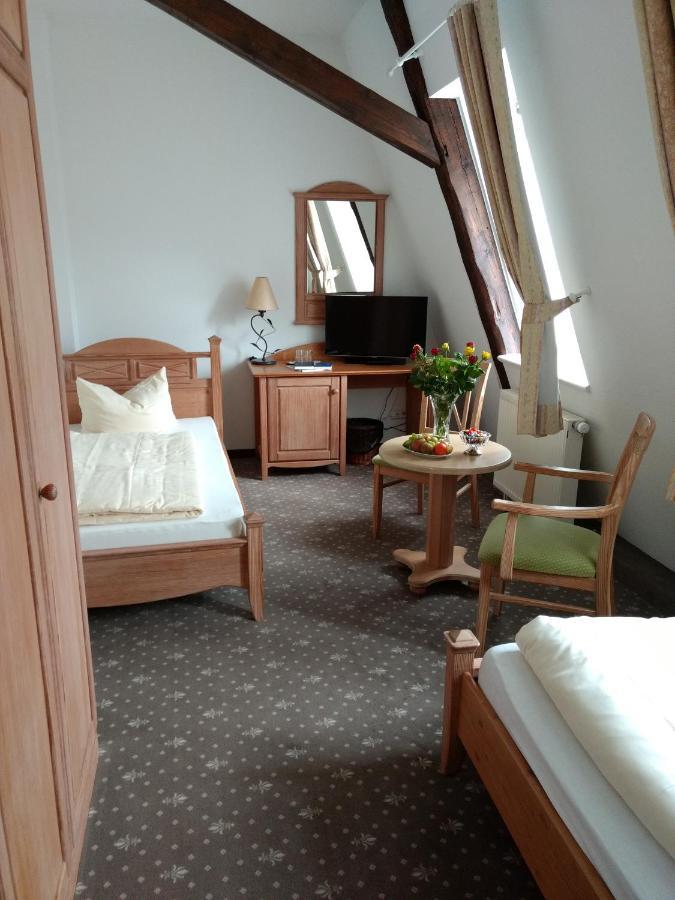 Lindenhof / Gastehaus An Der Teufelsmauer Hotel Thale Ngoại thất bức ảnh