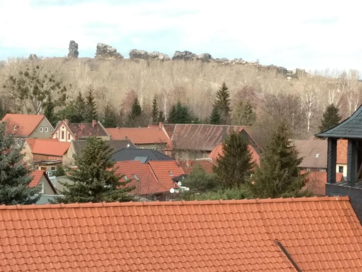 Lindenhof / Gastehaus An Der Teufelsmauer Hotel Thale Ngoại thất bức ảnh